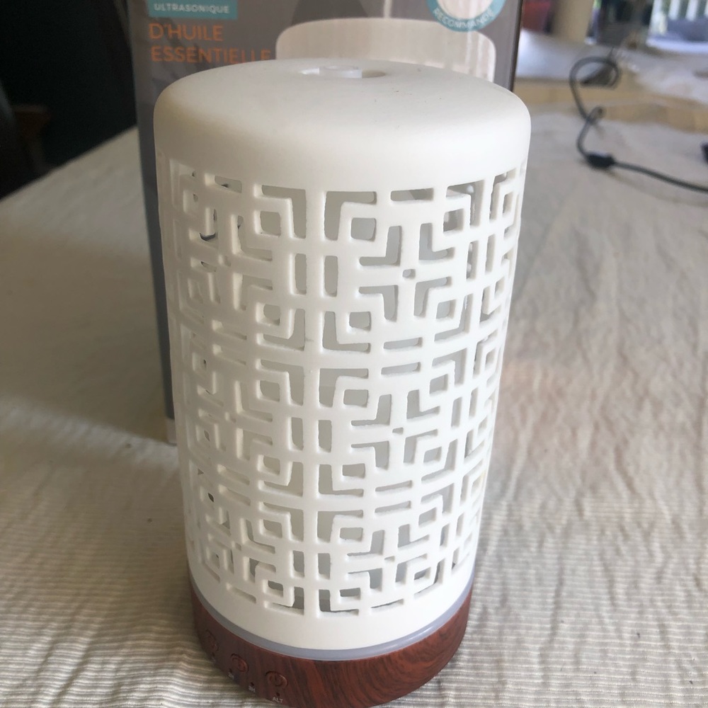 NWT White Diffuser with 5v usb cord.